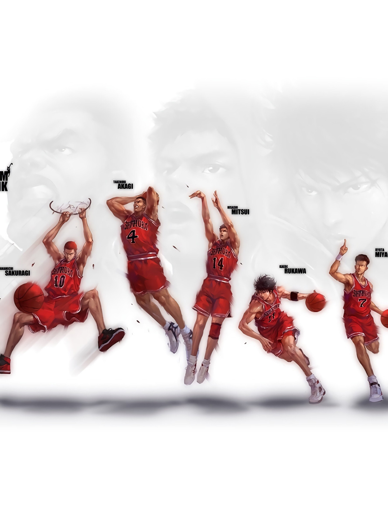 灌篮高手壁纸合集,动漫壁纸无水印大图